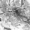 Stadtplan SAARBRÜCKEN - Just a Map I Digitaldruck Stadtkarte citymap City Poster Kunstdruck Stadt Karte Bild 4