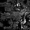 Stadtplan KASSEL - Just a Black Map I Digitaldruck Stadtkarte citymap City Poster Kunstdruck Stadt Karte Bild 3