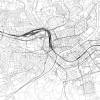 Stadtplan ULM - Just a Map I Digitaldruck Stadtkarte citymap City Poster Kunstdruck Stadt Karte Bild 2
