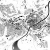 Stadtplan ULM - Just a Map I Digitaldruck Stadtkarte citymap City Poster Kunstdruck Stadt Karte Bild 3