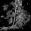 Stadtplan HEILBRONN - Just a Map I Digitaldruck Stadtkarte citymap City Poster Kunstdruck Stadt Karte Bild 3