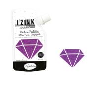Glitzerfarbe IZINK DIAMOND violet Bild 3