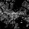 Stadtplan KARLSRUHE - Just a Black Map I Digitaldruck Stadtkarte citymap City Poster Kunstdruck Stadt Karte Bild 3