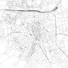 Stadtplan WEIMAR - Just a Map I Digitaldruck Stadtkarte citymap City Poster Kunstdruck Stadt Karte Bild 2
