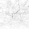 Stadtplan WERNIGERODE - Just a Map I Digitaldruck Stadtkarte citymap City Poster Kunstdruck Stadt Karte Bild 2