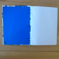 Notizbuch A6 Ornamente blau gold // Blankobuch // Tagebuch // Geschenk // Geburtstag Bild 4