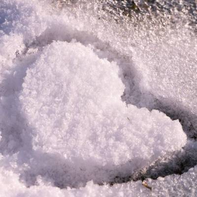 Eisige Grüsse Klappkarte A6