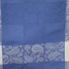 quadratische blaue Tischdecke aus Leinen Paisley Bild 6