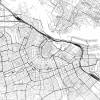 Stadtplan AMSTERDAM - Just a Map I Digitaldruck Stadtkarte citymap City Poster Kunstdruck Stadt Karte Bild 2