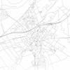 Stadtplan APOLDA - Just a Map I Digitaldruck Stadtkarte citymap City Poster Kunstdruck Stadt Karte Bild 2
