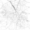 Stadtplan ARNSTADT - Just a Map I Digitaldruck Stadtkarte citymap City Poster Kunstdruck Stadt Karte Bild 2