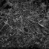Stadtplan BERLIN - Just a Black Map I Digitaldruck Stadtkarte citymap City Poster Kunstdruck Stadt Karte Bild 2