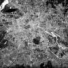 Stadtplan BERLIN - Just a Black Map I Digitaldruck Stadtkarte citymap City Poster Kunstdruck Stadt Karte Bild 4