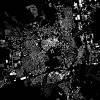 Stadtplan GOTHA - Just a Black Map I Digitaldruck Stadtkarte citymap City Poster Kunstdruck Stadt Karte Bild 3