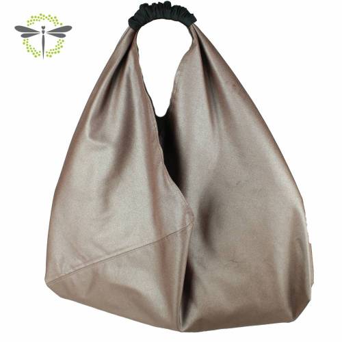Origami-Tasche XXL Shopper Beutel japanische Einkaufstasche Bento-Bag metallisch schimmernd