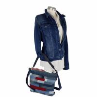 Jeans-Tasche " Gabi "  die geräumige Handtasche mit tollen Patchwork Bild 7