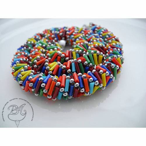 Collier Silber bunt etro schön