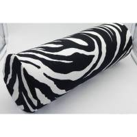 Nackenrollenbezug Zebra für Nackenrollen 40x15 cm oder Wunschgröße auf Anfrage Bild 1