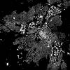 Stadtplan REUTLINGEN - Just a black Map I Digitaldruck Stadtkarte citymap City Poster Kunstdruck Stadt Karte Bild 3