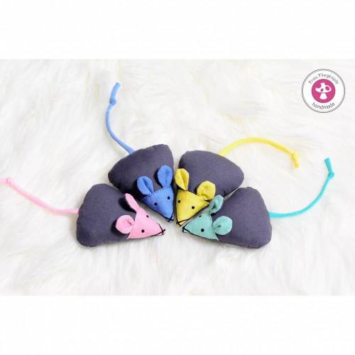 ITH Stickdatei Maus Set für Rahmengröße 10x10, 16x26, 18x30 cm