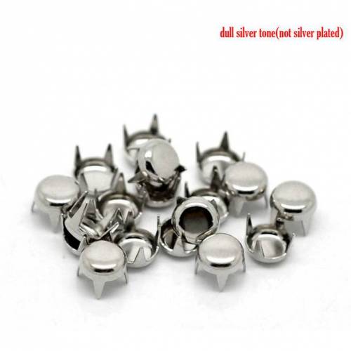 500 Nieten, Ziernieten, verzieren, Metall, rund,  5mm ,19028