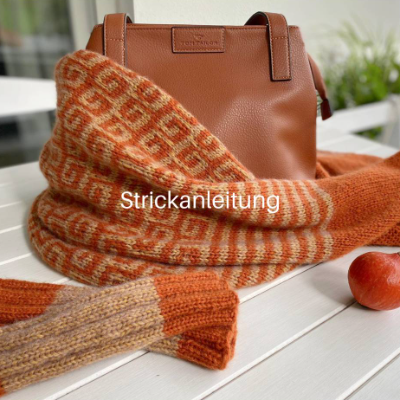 Strickanleitung Lizas Tuch Zimtgarten