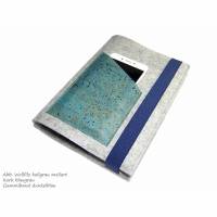 Kalenderhülle Hülle Einband Wollfilz Kork für Din A5 Buchkalender, Notizbuch, nachhaltig Bild 1
