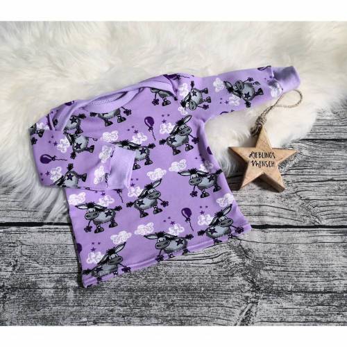 Langarmshirt Größe 56 aus einem Bio-Jersey, Babyshirt