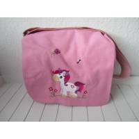 Kindergartentasche - pink - Pferd Bild 1
