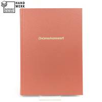 Notizbuch, bemerkenswert, DIN A5, rost-rot, gold Prägung, 100 Blatt Bild 2
