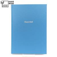 Notizbuch, Superdad, lagune-blau, silber Prägung, DIN A5, 200 Seiten Recyclingpapier Bild 2