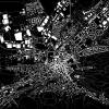 Stadtplan WERNIGERODE - Just a black Map I Digitaldruck Stadtkarte citymap City Poster Kunstdruck Stadt Karte Bild 4