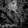 Stadtplan WIESBADEN - Just a black Map I Digitaldruck Stadtkarte citymap City Poster Kunstdruck Stadt Karte Bild 4