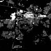 Stadtplan WOLFSBURG - Just a black Map I Digitaldruck Stadtkarte citymap City Poster Kunstdruck Stadt Karte Bild 3