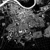 Stadtplan OFFENBACH - Just a black Map I Digitaldruck Stadtkarte citymap City Poster Kunstdruck Stadt Karte Bild 4