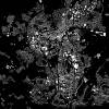 Stadtplan MÖNCHENGLADBACH - Just a black Map I Digitaldruck Stadtkarte citymap City Poster Kunstdruck Stadt Karte Bild 3