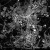 Stadtplan MÖNCHENGLADBACH - Just a black Map I Digitaldruck Stadtkarte citymap City Poster Kunstdruck Stadt Karte Bild 4