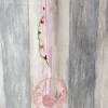 Fensterschmuck, Metallvogel Hänger in rosa, Frühlingsdeko, Hängedeko, Hängeteil, Bild 2