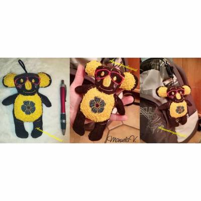 *  Koala  -  Gell do gugsch, ITH - Stickdatei *   16 x 22 cm