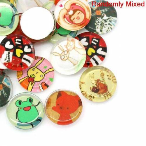 20 Cabochon, Cabochons, Glascabochons,15mm, 25611