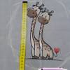 Panel Baumwolljersey Giraffe von MuckKreationen Bild 2