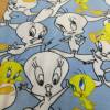Jersey Baumwolljersey Tweety   Looney Tunes hellblau Oeko-Tex Standard 100 (1m/17,50€) Bild 3