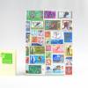 Notizbuch, Briefmarken, Sport, Upcycling, DIN A5, Recycling Briefumschläge Bild 3