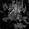 Stadtplan MÜNSTER - Just a black Map I Digitaldruck Stadtkarte citymap City Poster Kunstdruck Stadt Karte Bild 3
