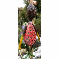 Keramik-Figur "Ladybug / Marienkäfer" in Geschenkbox mit Schuber - Geldgeschenk Bild 1