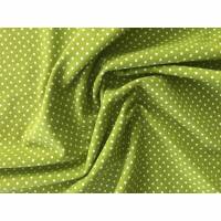Jersey Dots / Punkte in lime Bild 1