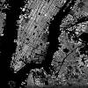 Stadtplan NEW YORK - Just a black Map I Digitaldruck Stadtkarte citymap City Poster Kunstdruck Stadt Karte Bild 3