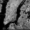 Stadtplan NEW YORK - Just a black Map I Digitaldruck Stadtkarte citymap City Poster Kunstdruck Stadt Karte Bild 4