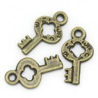 10 Anhänger, Schlüssel, Charm,bronze, vintage, antik,  02621 Bild 1