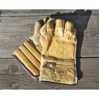 Vintage Cricket Handschuhe Jim Binks 60er Jahre Bild 1